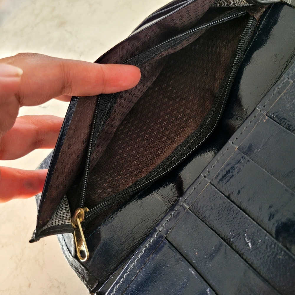 MCM Black and Gray Wallet - Picture 11 of 16